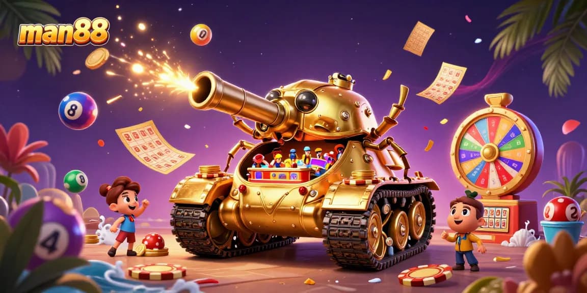 Engage in thrilling play at man88's vibrant casino scene showcasing endless fun and jackpots.