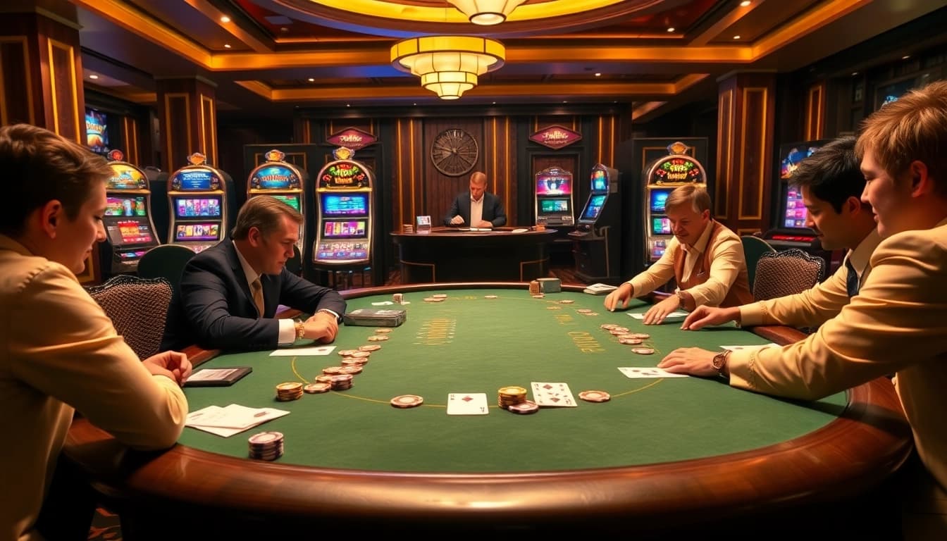 Engage in thrilling gambling action at PUB88, with high-stakes poker tables and vibrant slot machines.