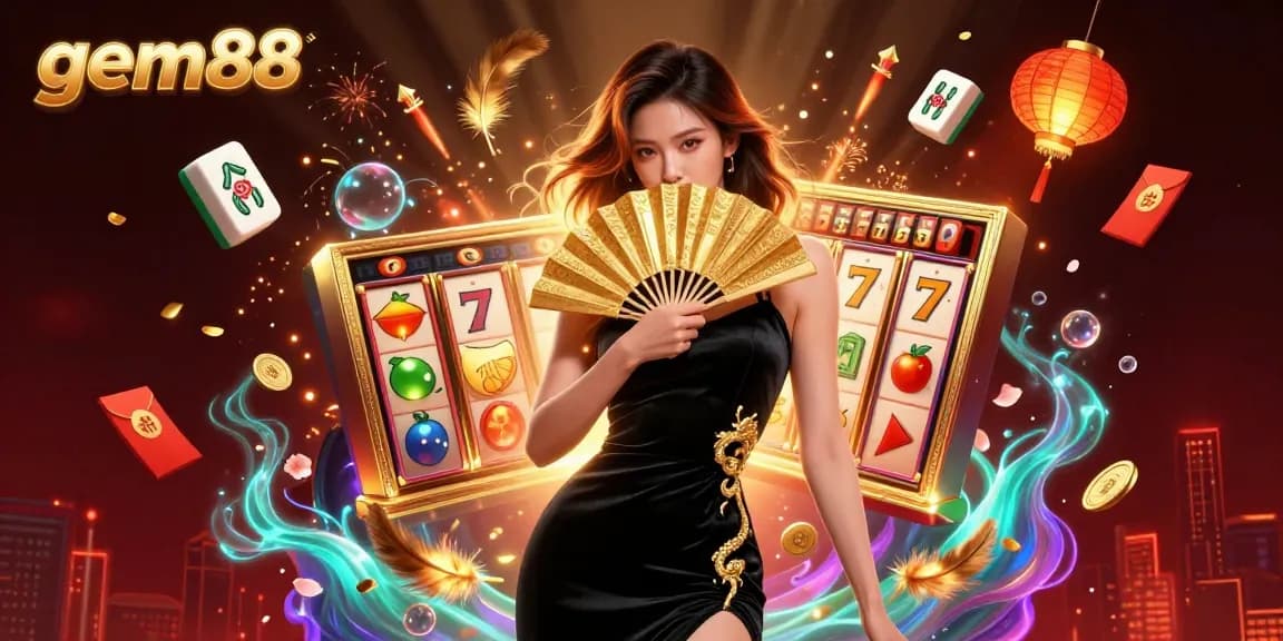 Experience thrilling wins at gem88 casino with vibrant slot games and captivating visuals.