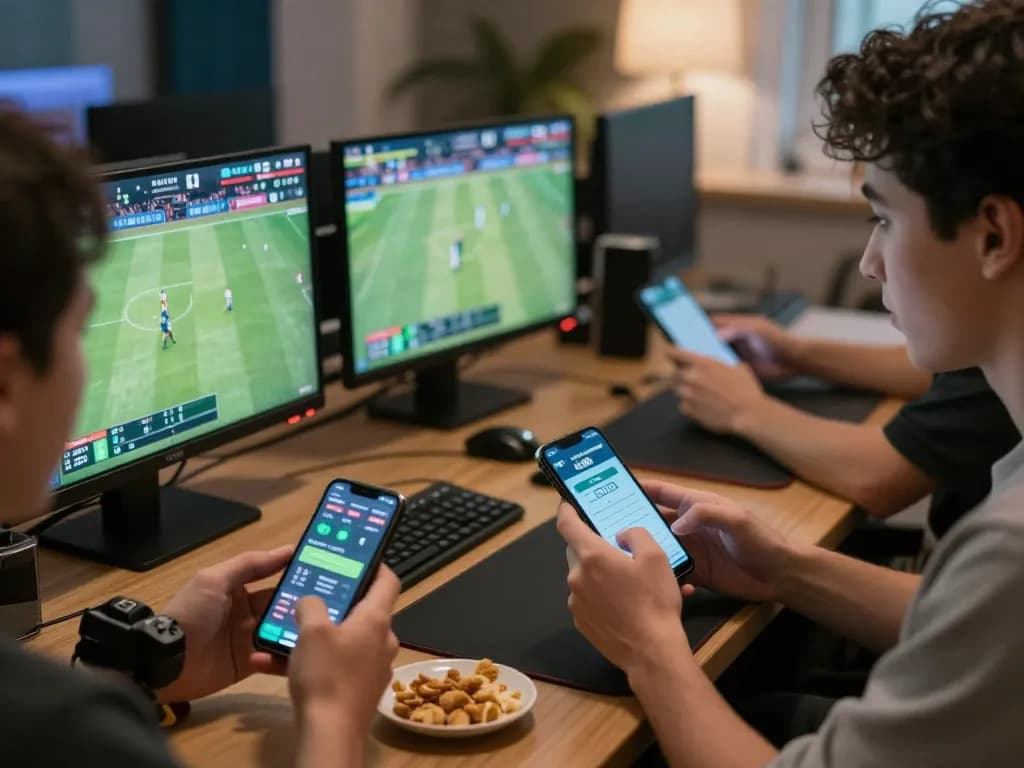 Join the thrilling sports betting experience at 789WIN with friends while navigating betting apps.