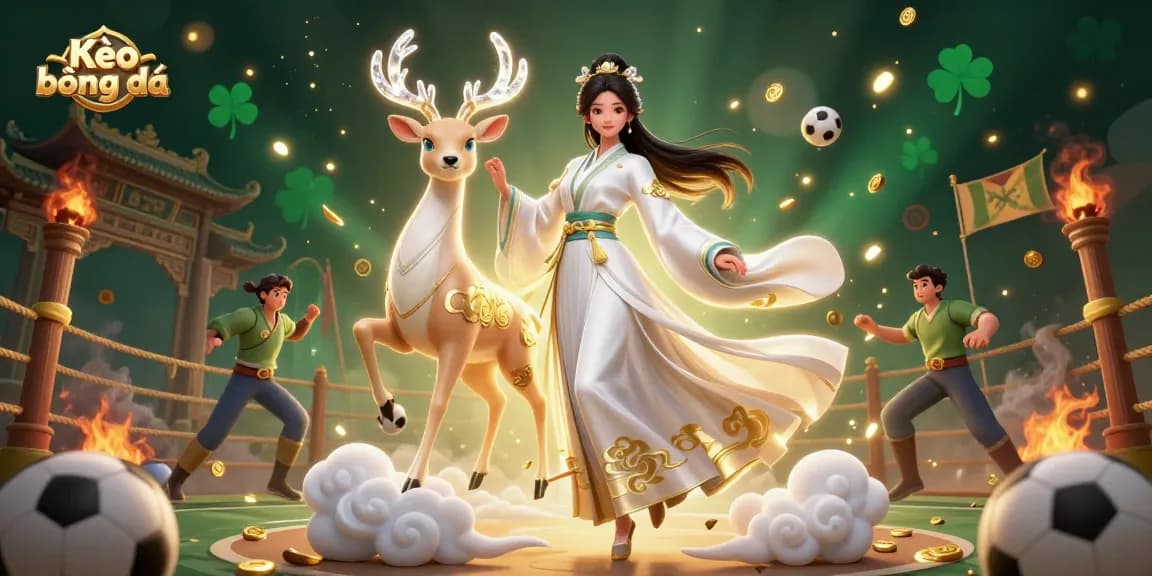 Kèo bóng đá visuals guide players through dynamic sports betting scenes with vibrant illustrations and engaging elements.