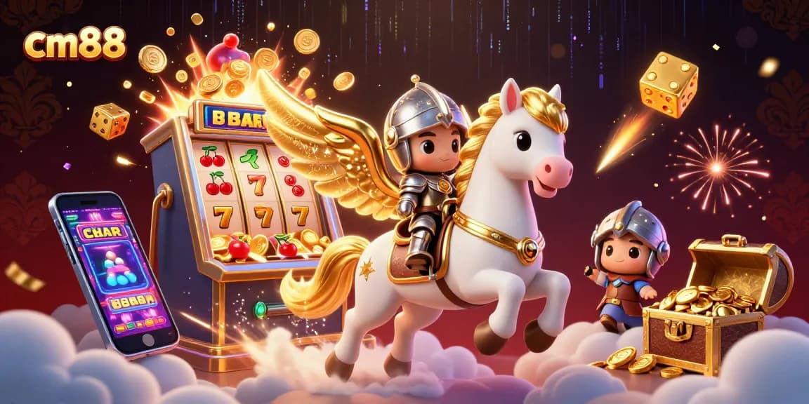 Play cm88 and enjoy a vibrant world of jackpots and thrilling slot machines.