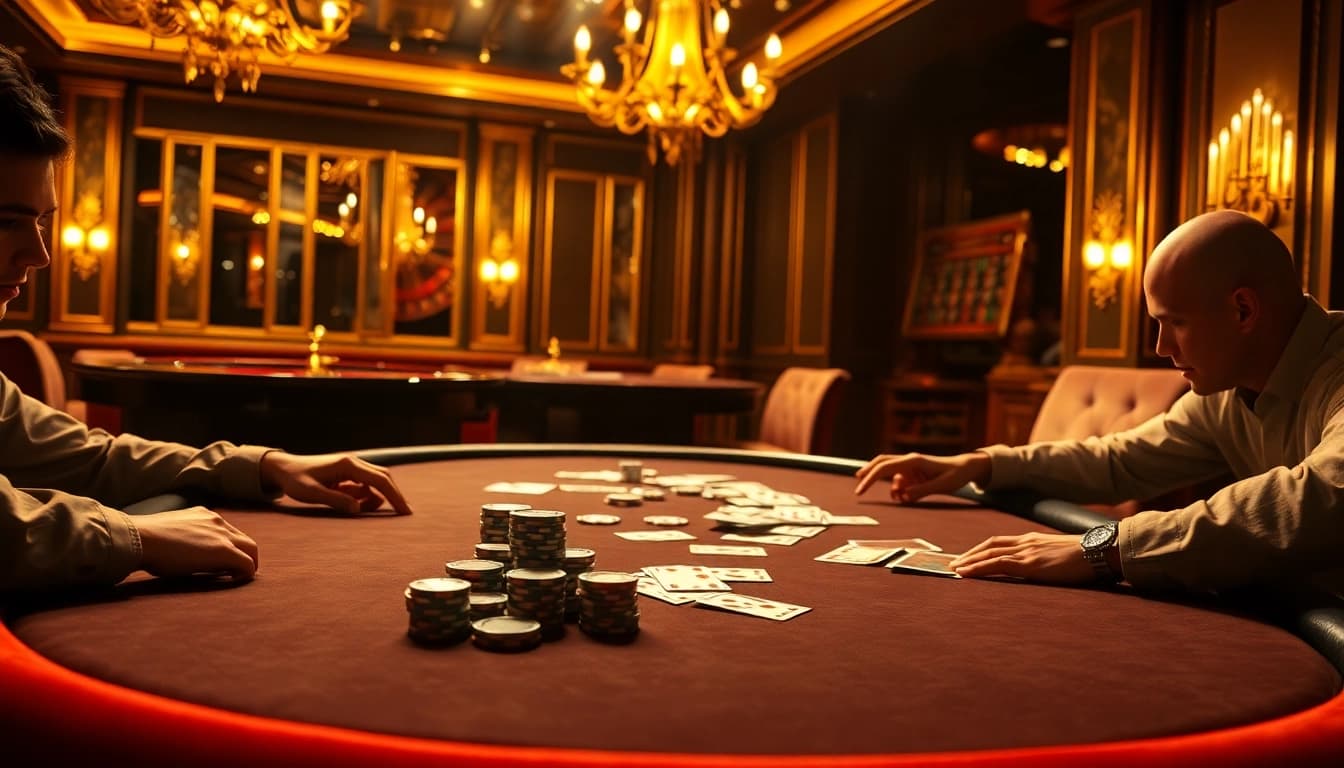 Experience the thrill of high-stakes poker at https://xin88hv.site/ with luxury casino elements and intense gameplay.