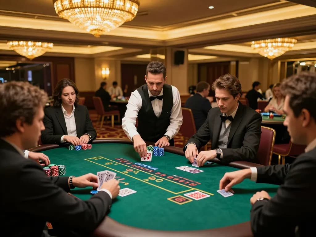 Engaging action at nhà cái hello88 poker table with players strategizing and enjoying a thrilling game