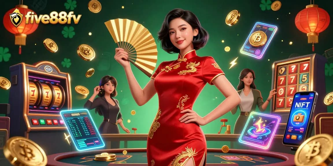 Engage with five88fv and experience thrilling slots and jackpots in an electrifying casino atmosphere.