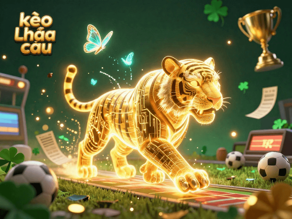 Engage with kèo nhà cái in a vibrant digital casino landscape showcasing sports betting elements.
