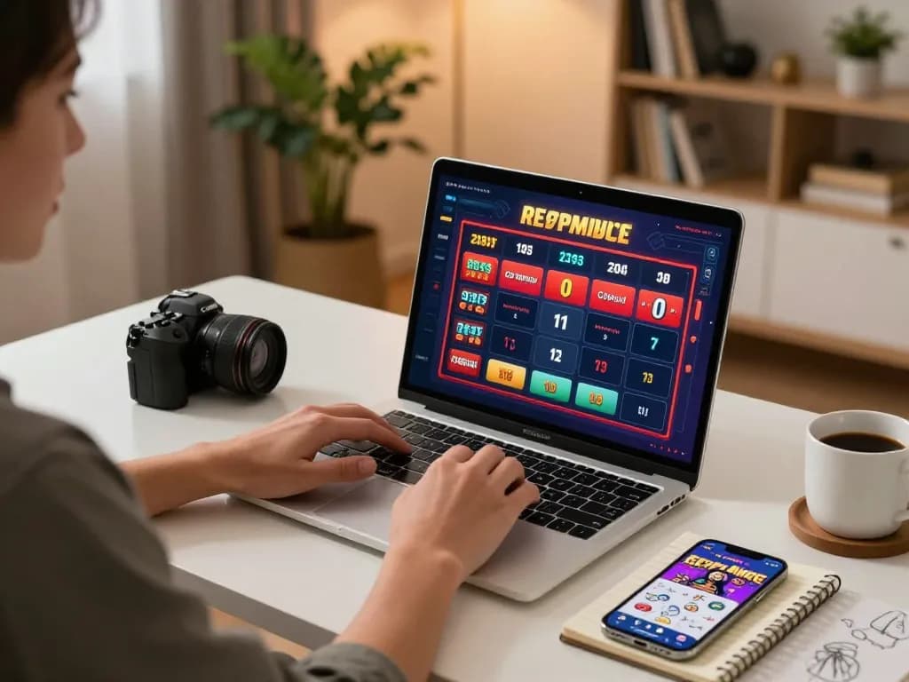VN88 players enjoying online betting excitement at home with casino app on laptop.