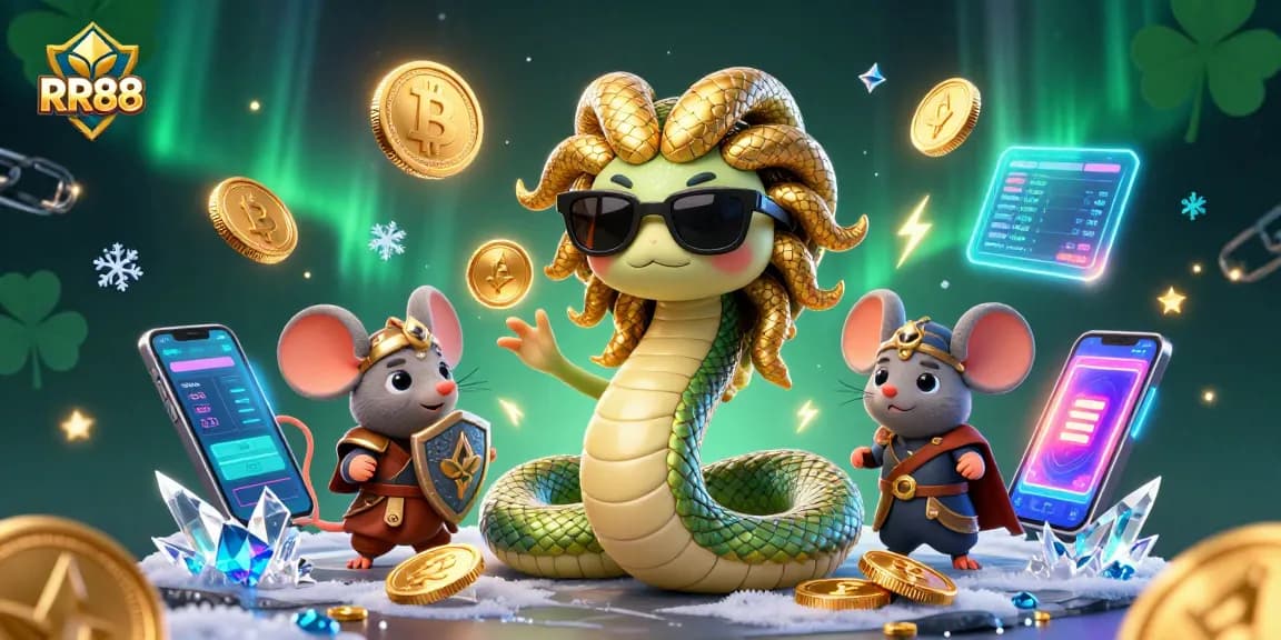 Spin and win with RR88 in a vibrant 3D casino scene showcasing exciting gaming elements.