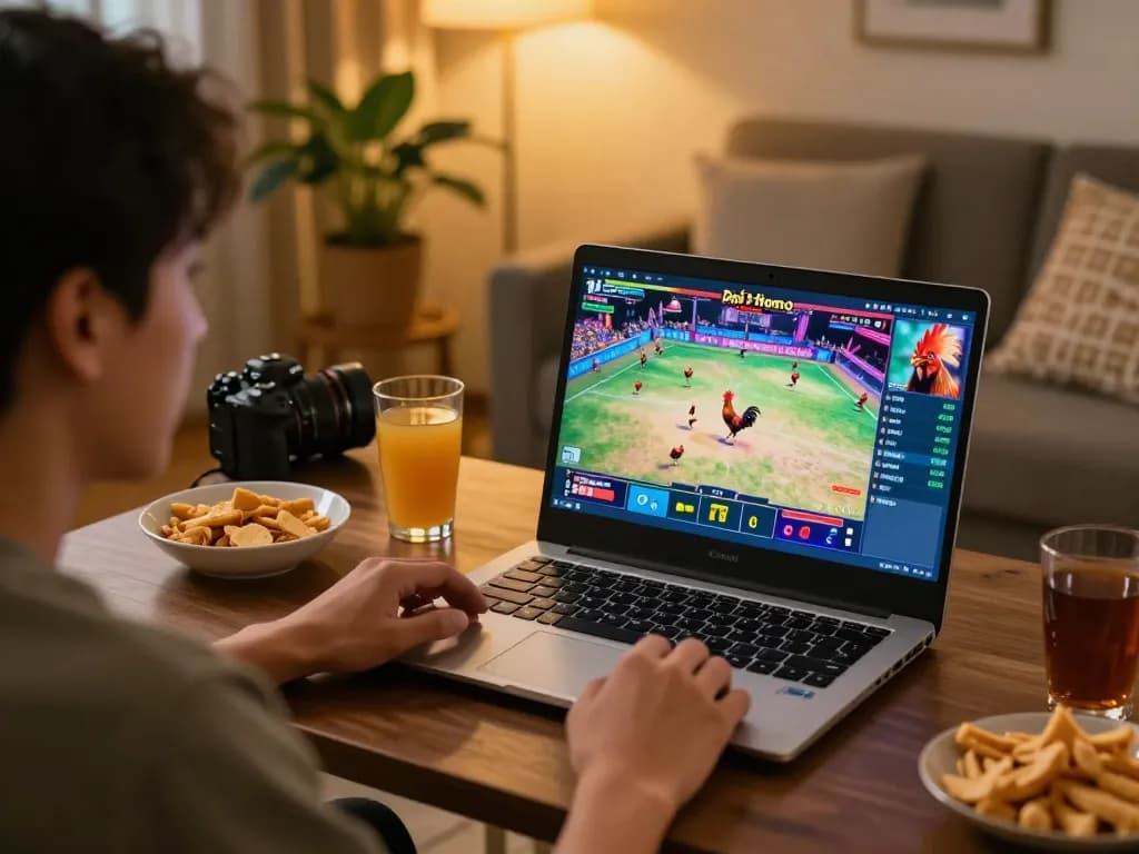 Xem đá gà thomo HD trực tiếp với màn hình sống động và không khí hấp dẫn tại nhà
