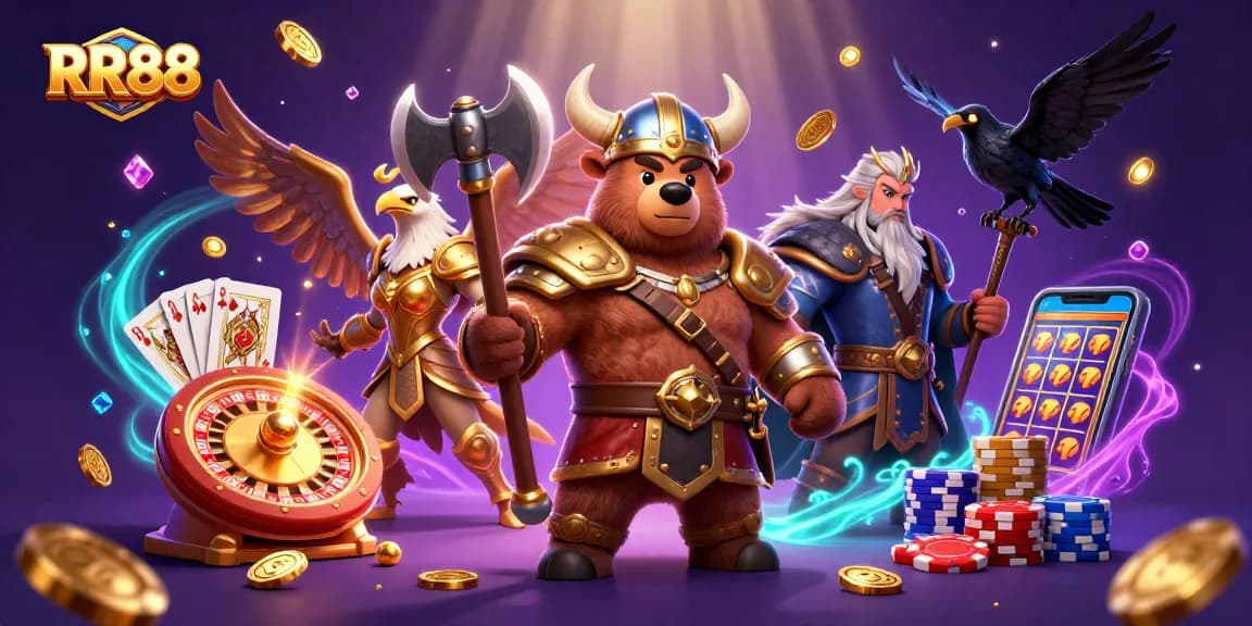 Experience thrilling gameplay and big wins at RR88 with dynamic casino characters and action.