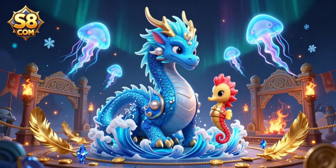 Experience thrilling gaming adventures with S8 COM's immersive casino atmosphere by exploring vibrant scenes.