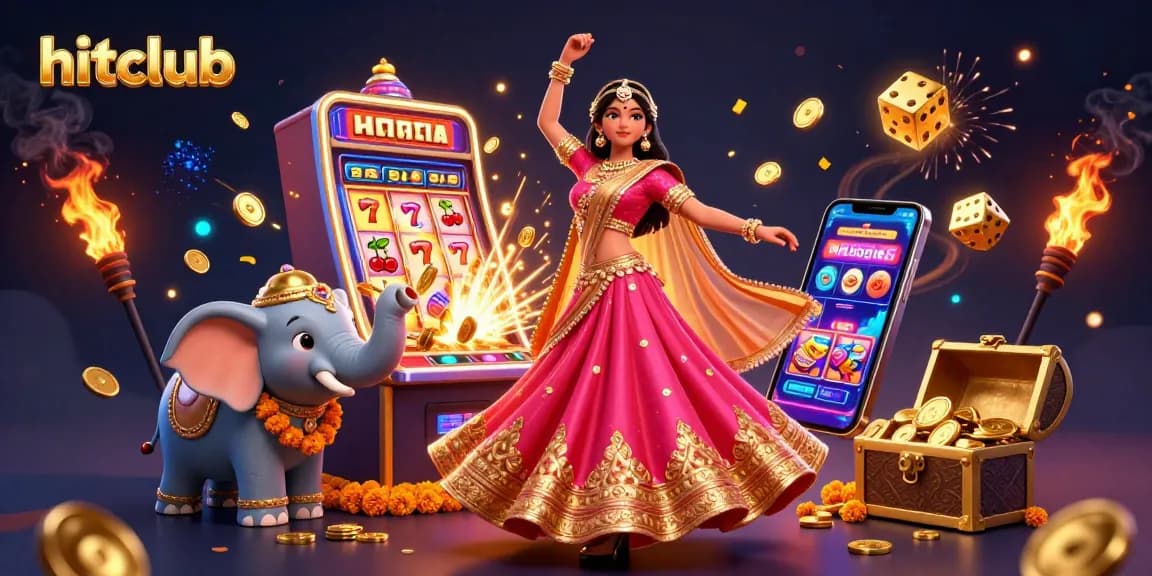 Win big at hitclub with a vibrant celebration of casino excitement featuring 3D characters and games.