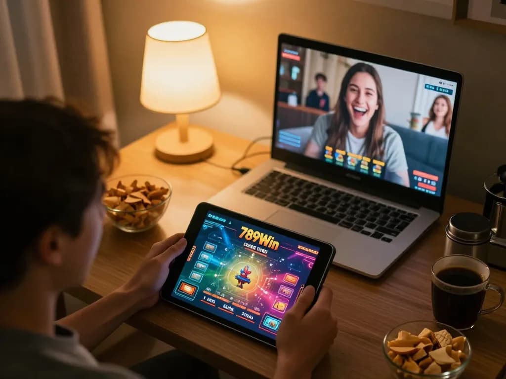 Experience thrilling online gaming on 789Win with cozy atmosphere and colorful game interface.
