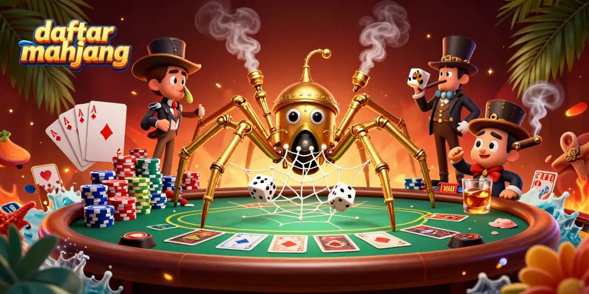 Spin the reels and enjoy daftar mahjong with an exciting 3D casino adventure featuring poker elements.