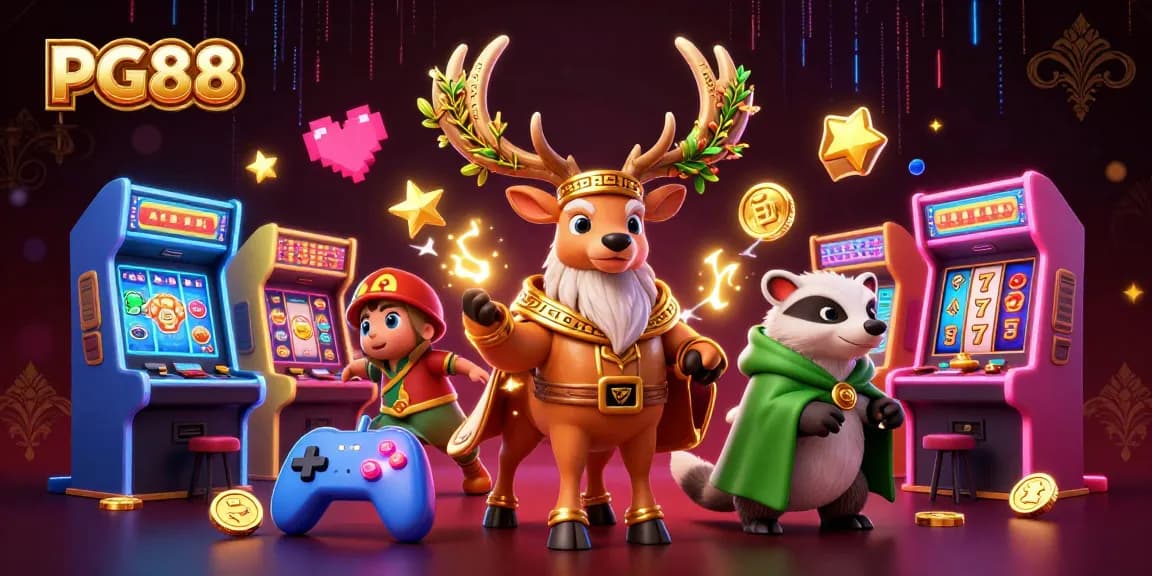 Experience thrilling slots at PG88 with engaging characters and casino elements.