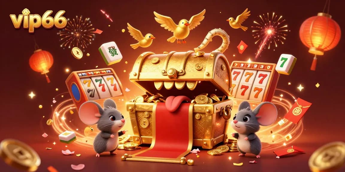 Experience thrilling gameplay with vip66 featuring vibrant slot symbols and animated casino elements.