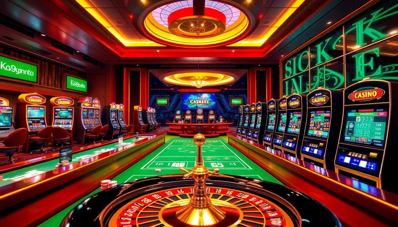 Experience excitement at ok9.gb.net with vibrant casino tables and engaging sports betting visuals.