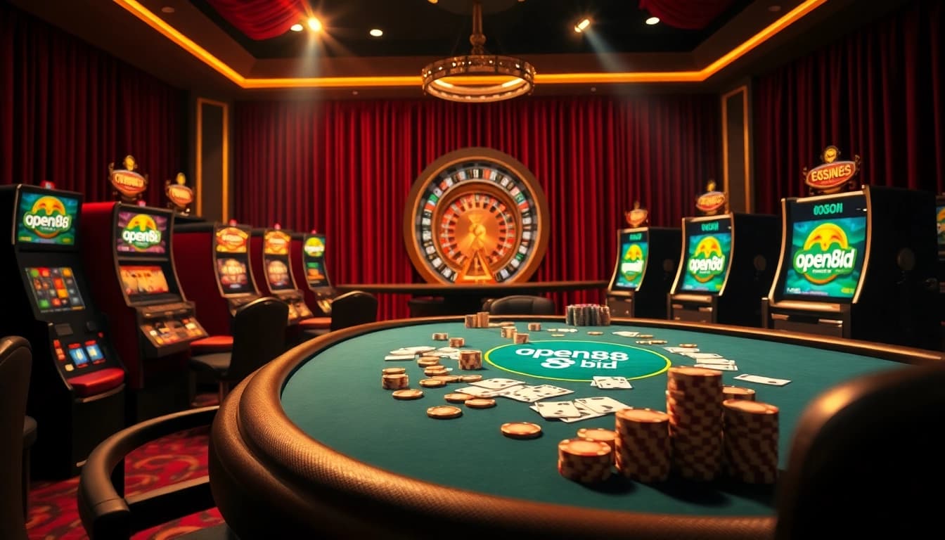 Experience excitement at https://open88.bid/ with thrilling poker games and stunning casino visuals.