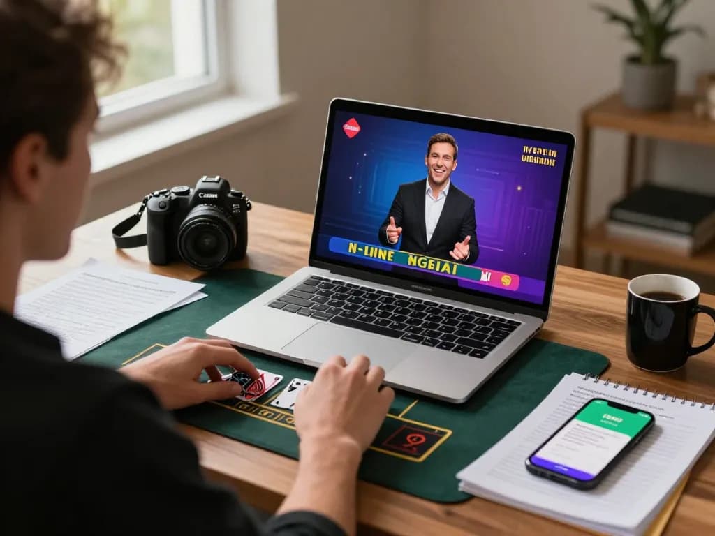 Player engaging in a live dealer blackjack game on fabet, showcasing strategic betting environment.