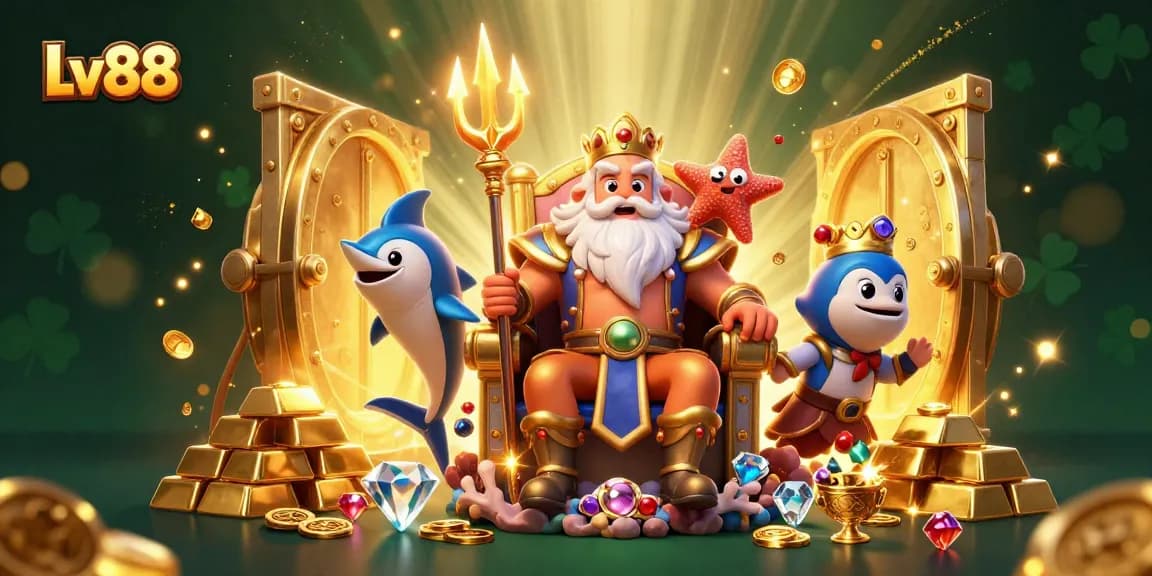 Experience thrilling wins at Lv88 with Neptune and treasures in a vibrant casino world.