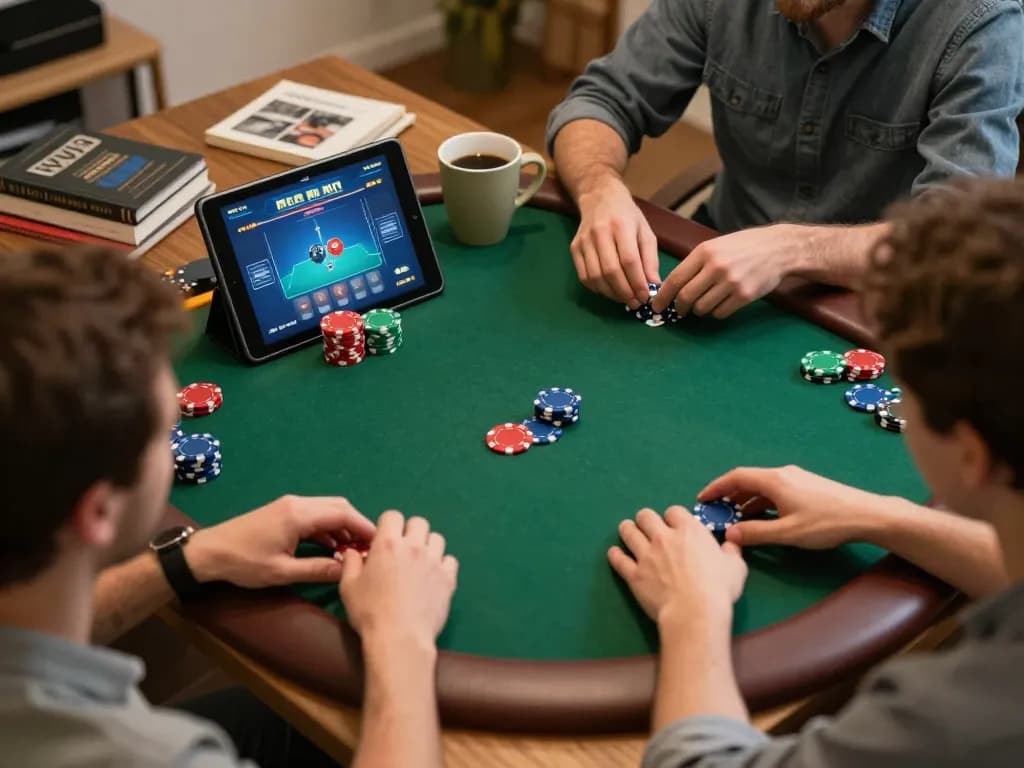 Experience the thrill of online poker with KP88 link, as players engage in strategy and betting.