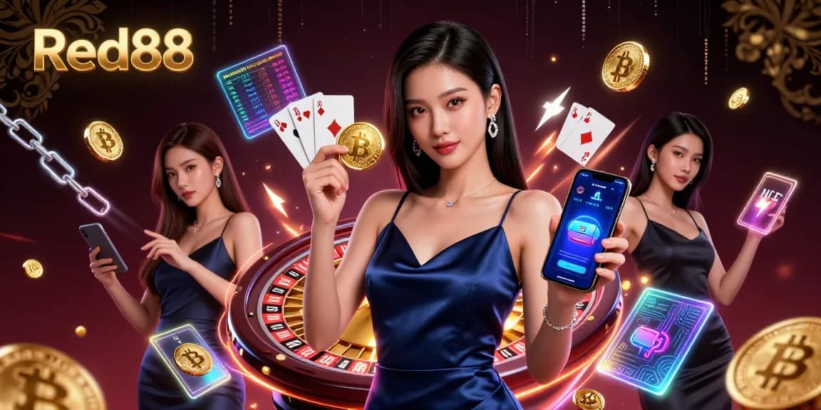 Play exciting casino games with Red88, where luck meets strategy in a vibrant setting.
