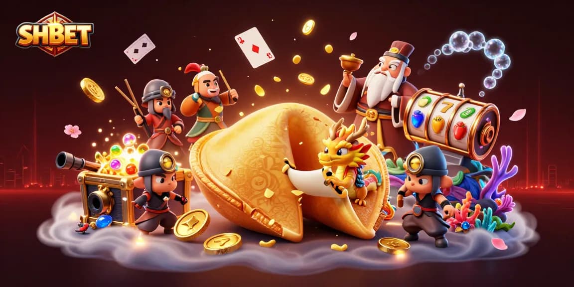 Join the excitement at SHBET with this vivid 3D illustration showcasing thrilling casino gameplay elements.