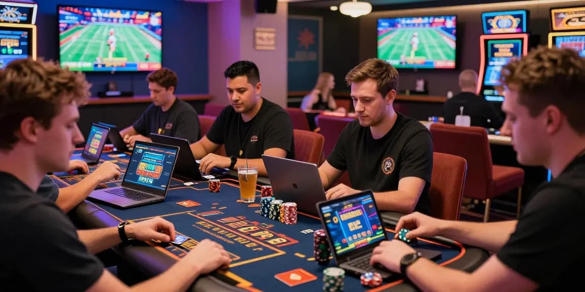 Exciting scene at a credit card casino featuring UK players enjoying games at https://scoarch.org.uk.