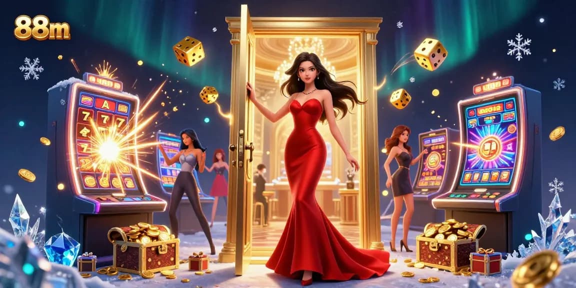 Engage in thrilling games at the 88m casino featuring stunning jackpot explosions and glamorous ambiance.