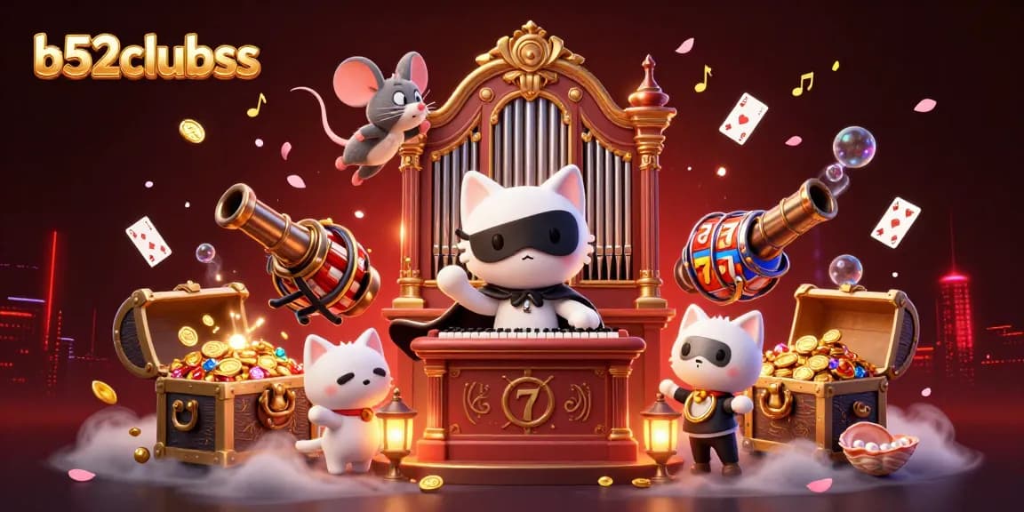 Experience thrilling games with b52clubss' rich casino treasures and exciting gameplay environment.