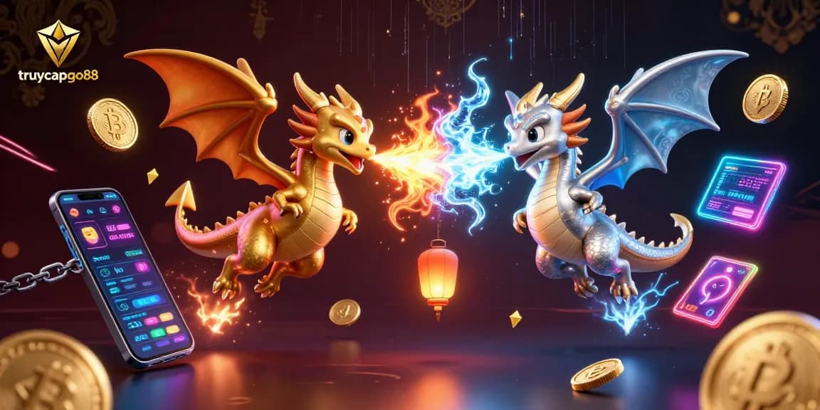 Experience thrilling gameplay with truycapgo88 and vibrant dynamic elements in a 3D casino setting.