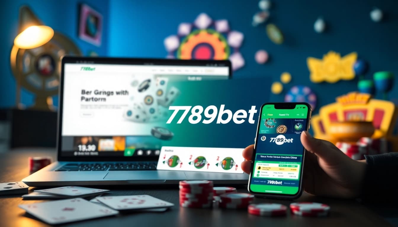 Engaging image representing 789bet online gambling platform with dynamic gaming visuals.