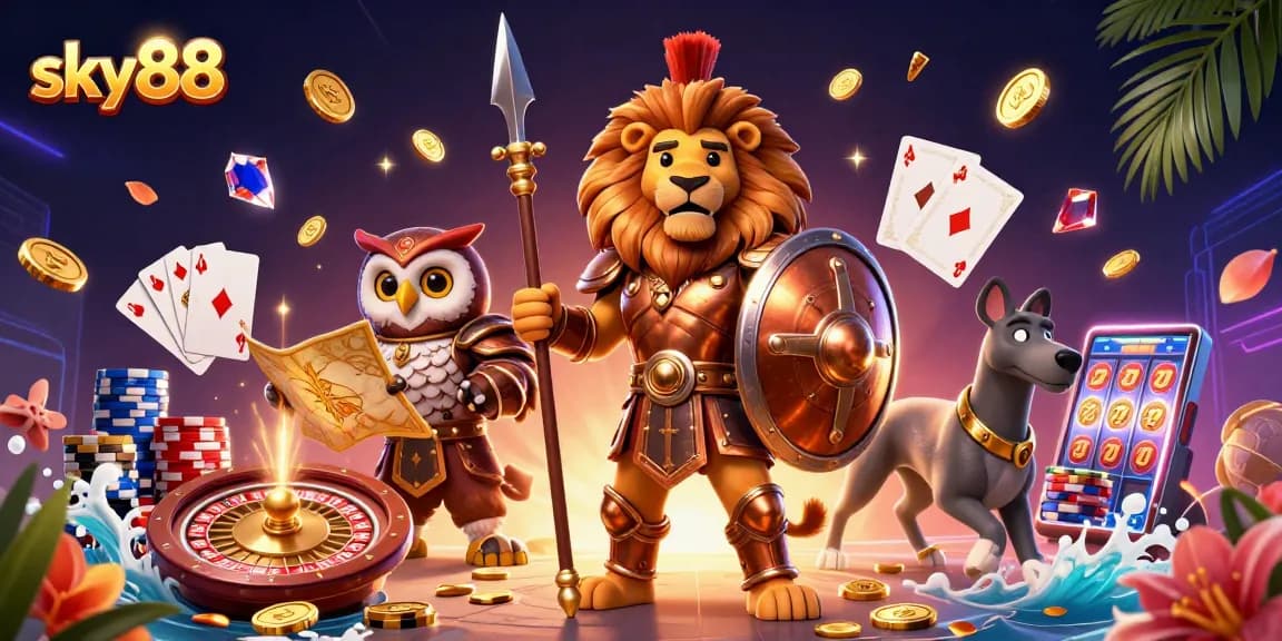 Unleash winning strategies with the sky88 casino, featuring epic characters and exhilarating gameplay.