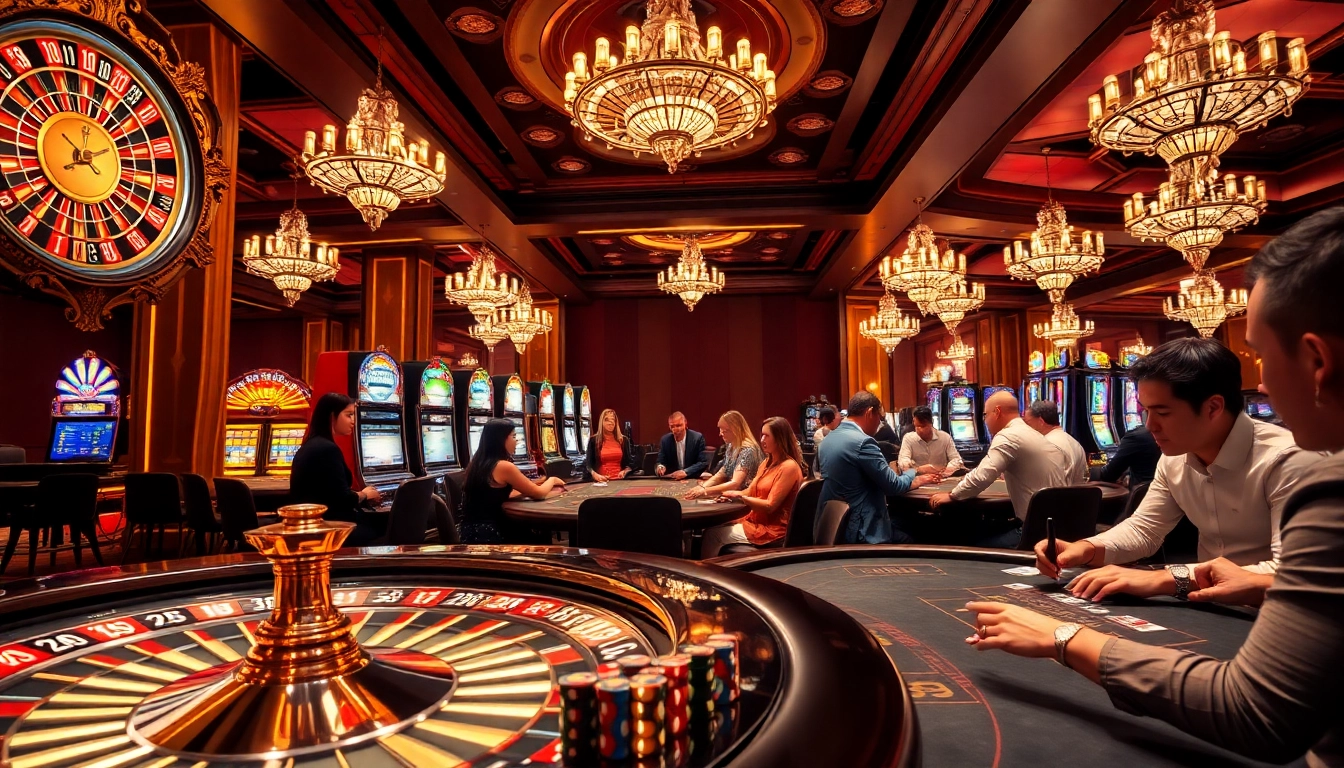 Players enjoying a thrilling game at PS 99 casino, focusing on poker and roulette.