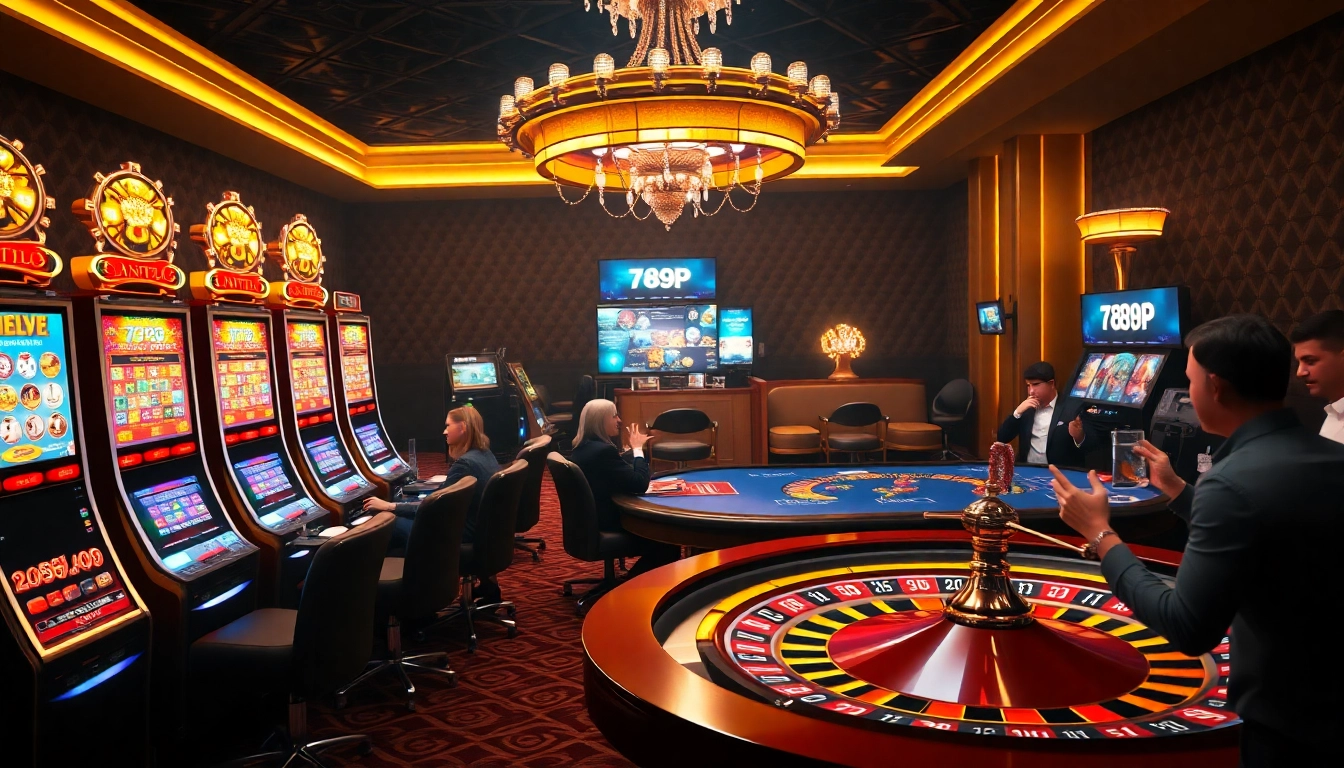 Experience the excitement at 789P casino, with top-notch tables and vibrant gaming action.