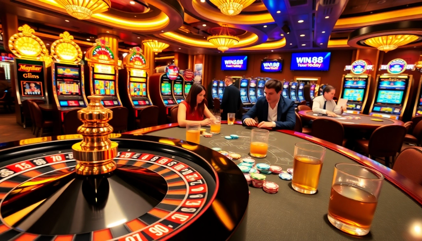 Experience the exhilaration of live gaming action at https://w188.today/ with vibrant casino elements and exciting outcomes.