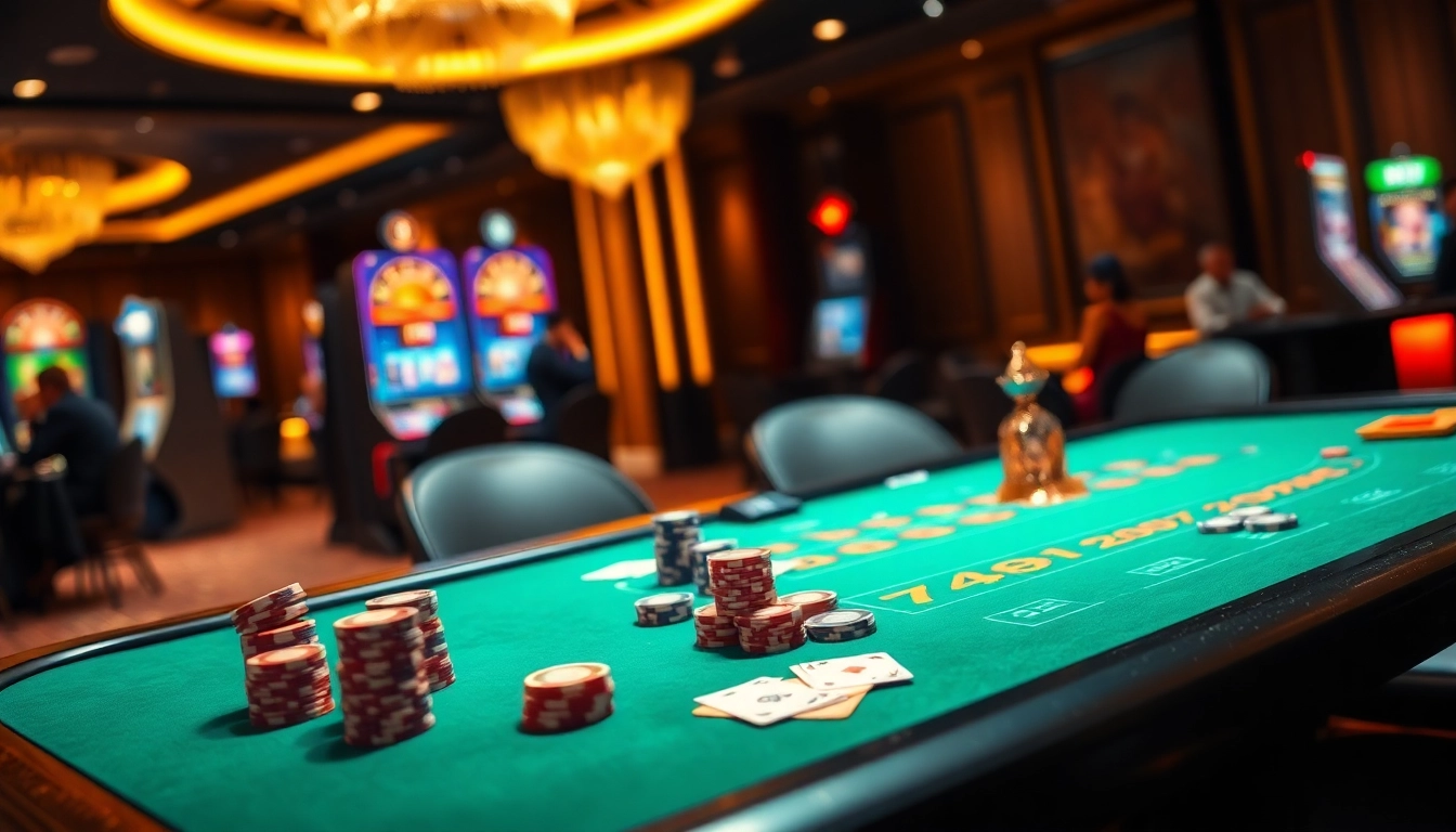 Experience the excitement of TR88 with a luxurious casino vibe featuring poker, slots, and roulette.