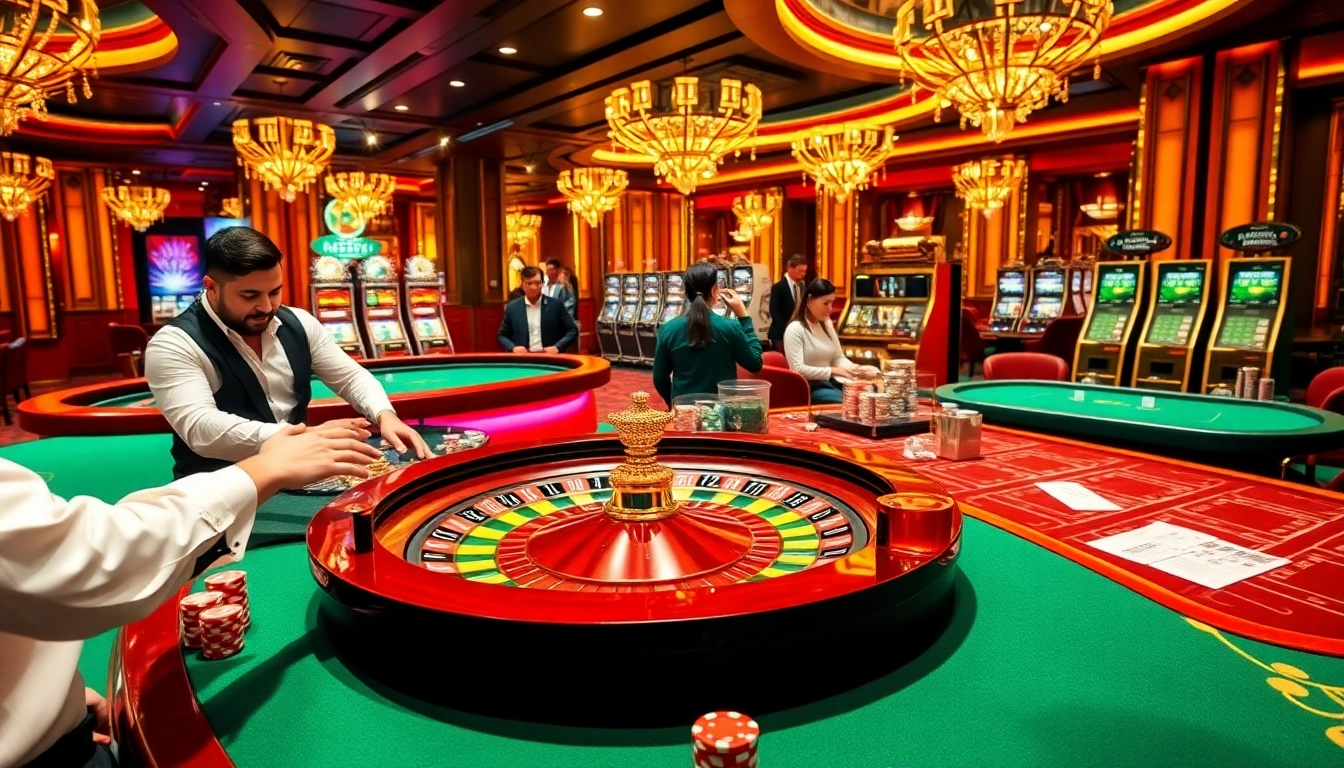 Experience the excitement of winning strategies at https://nk88bet.org/ with vibrant casino gaming scenes.