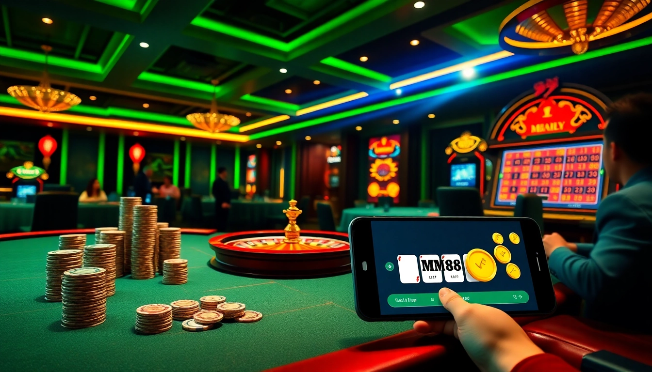 Experience high-stakes gambling at mm88 with dynamic betting tables and stunning digital interfaces.