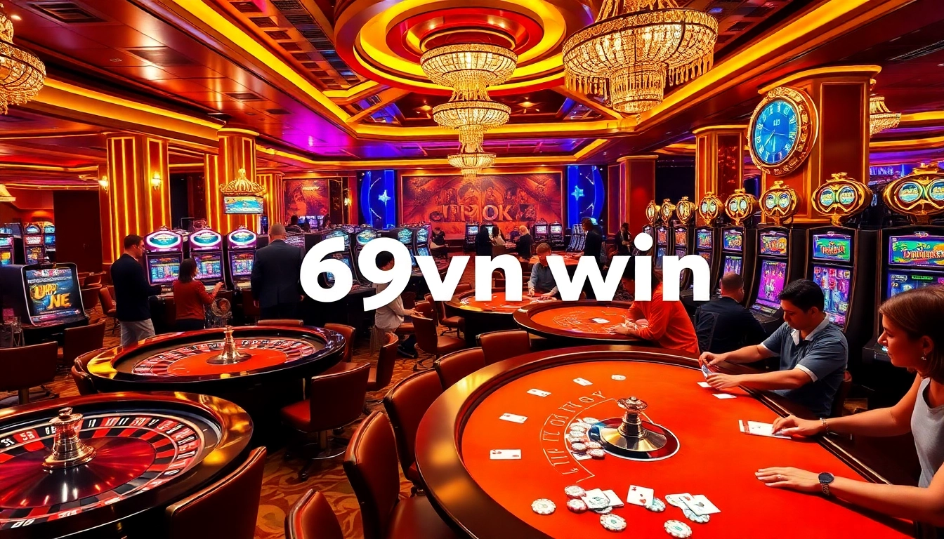 Experience the excitement of 69vn win with engaging poker games and lively casino tables.