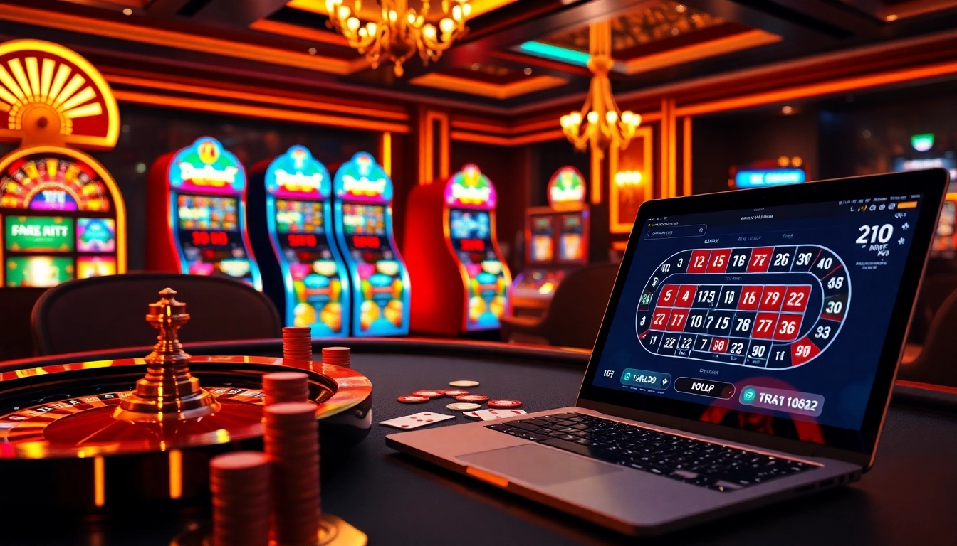Engaging gambling scene focused on hidden wiki 2026 with poker chips, cards, and roulette wheel.
