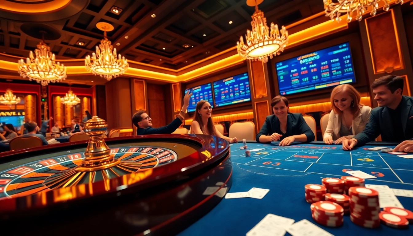 Exciting players at a casino table enjoying their betting experience with 89bet.