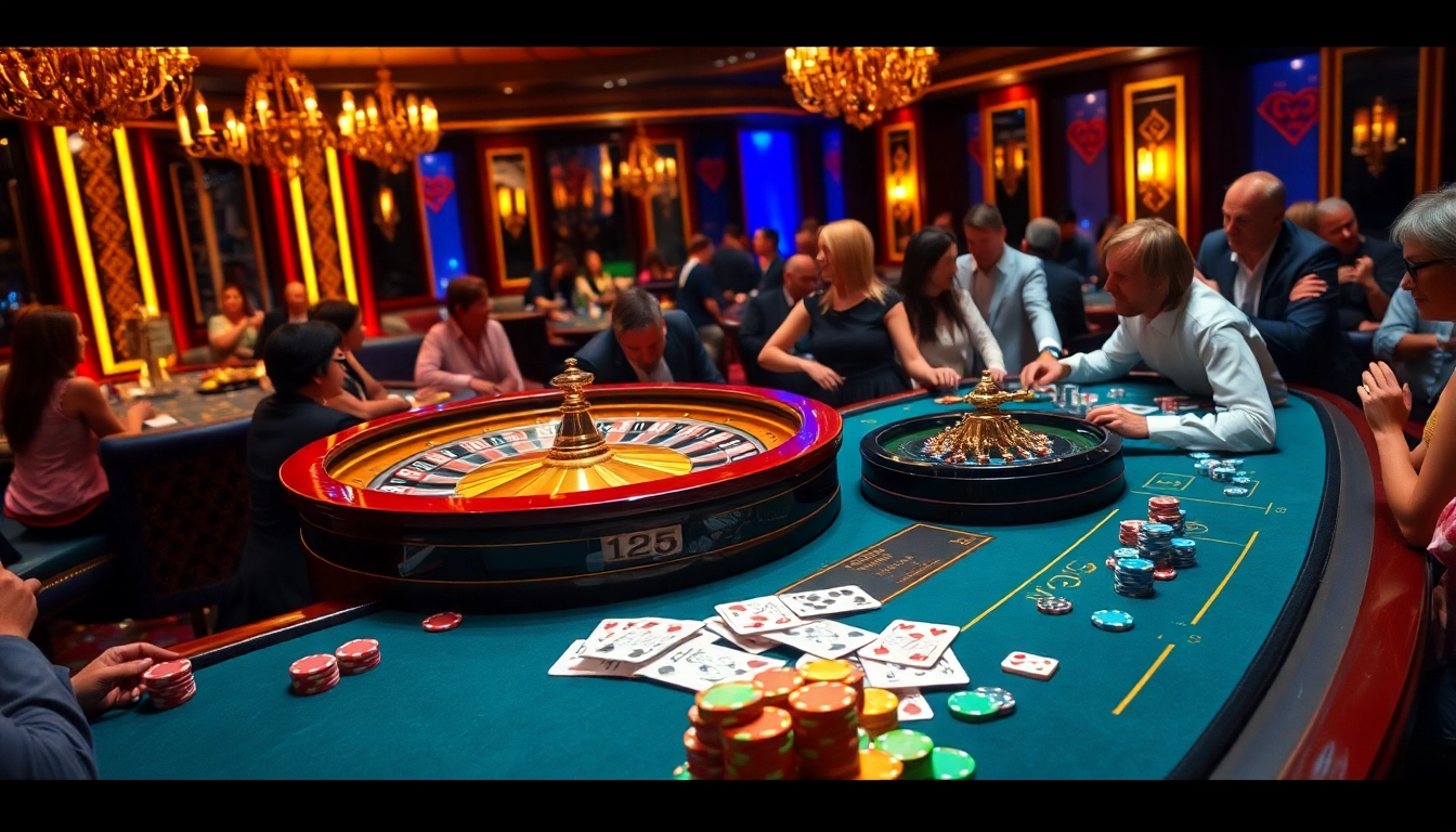 Gamble at Hitclub with vibrant chips, cards, and an exciting casino atmosphere.