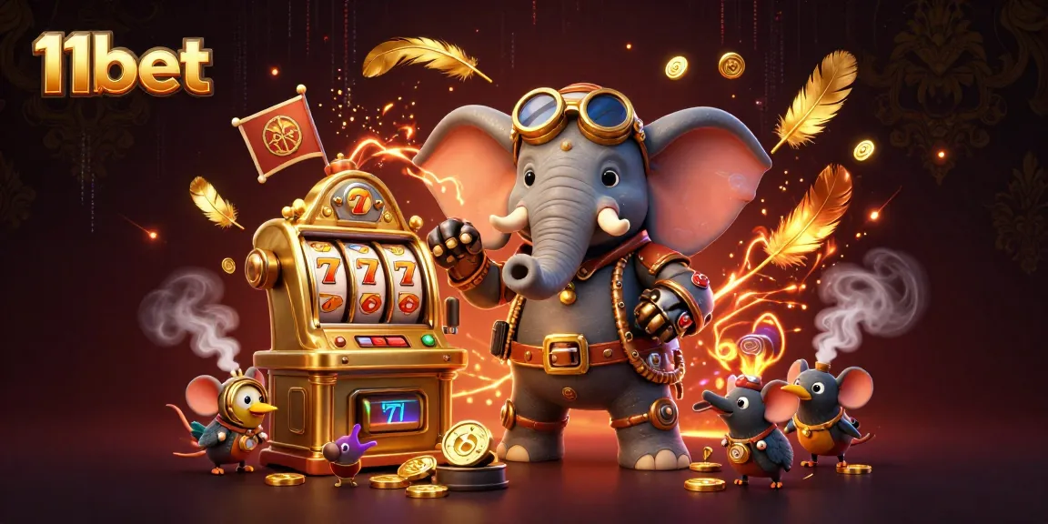 Win big at 11bet with immersive slots featuring steampunk elements and rich visual details.