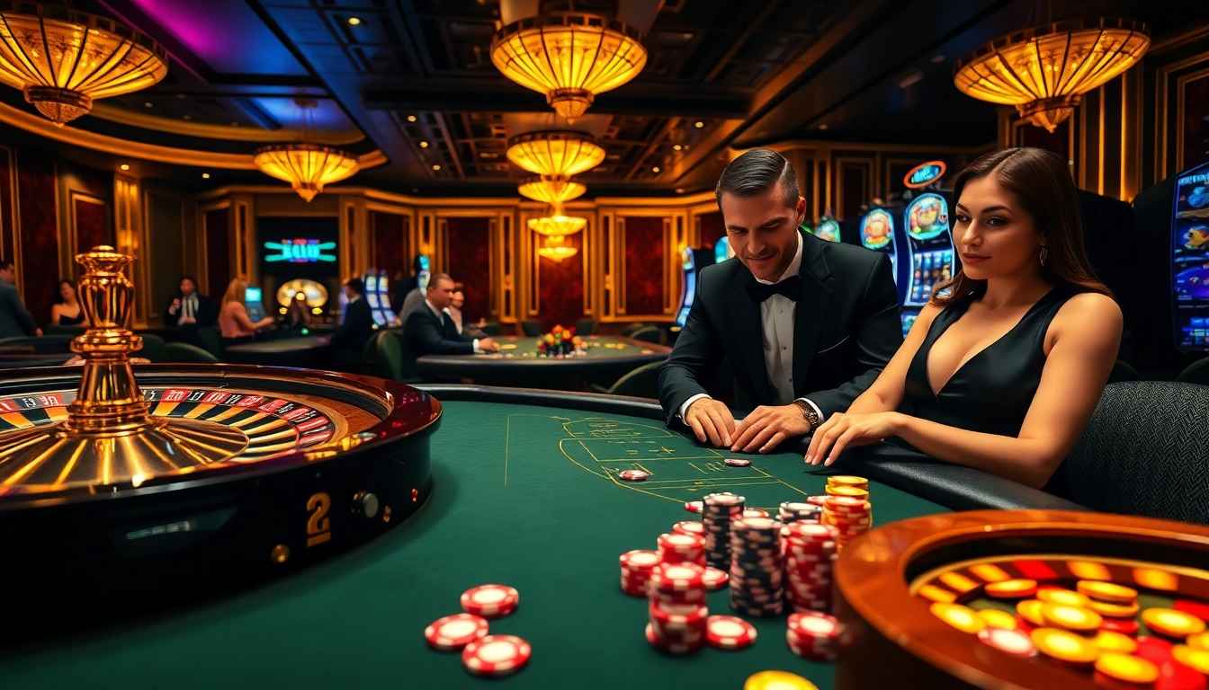 Experience the thrill of Go8 gambling with engaging table games and luxurious amenities.
