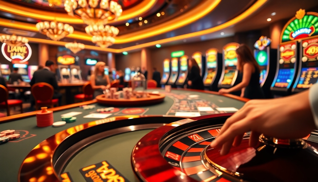 Experience thrilling gameplay at the l444.art live casino, with exciting bets and a vibrant atmosphere.