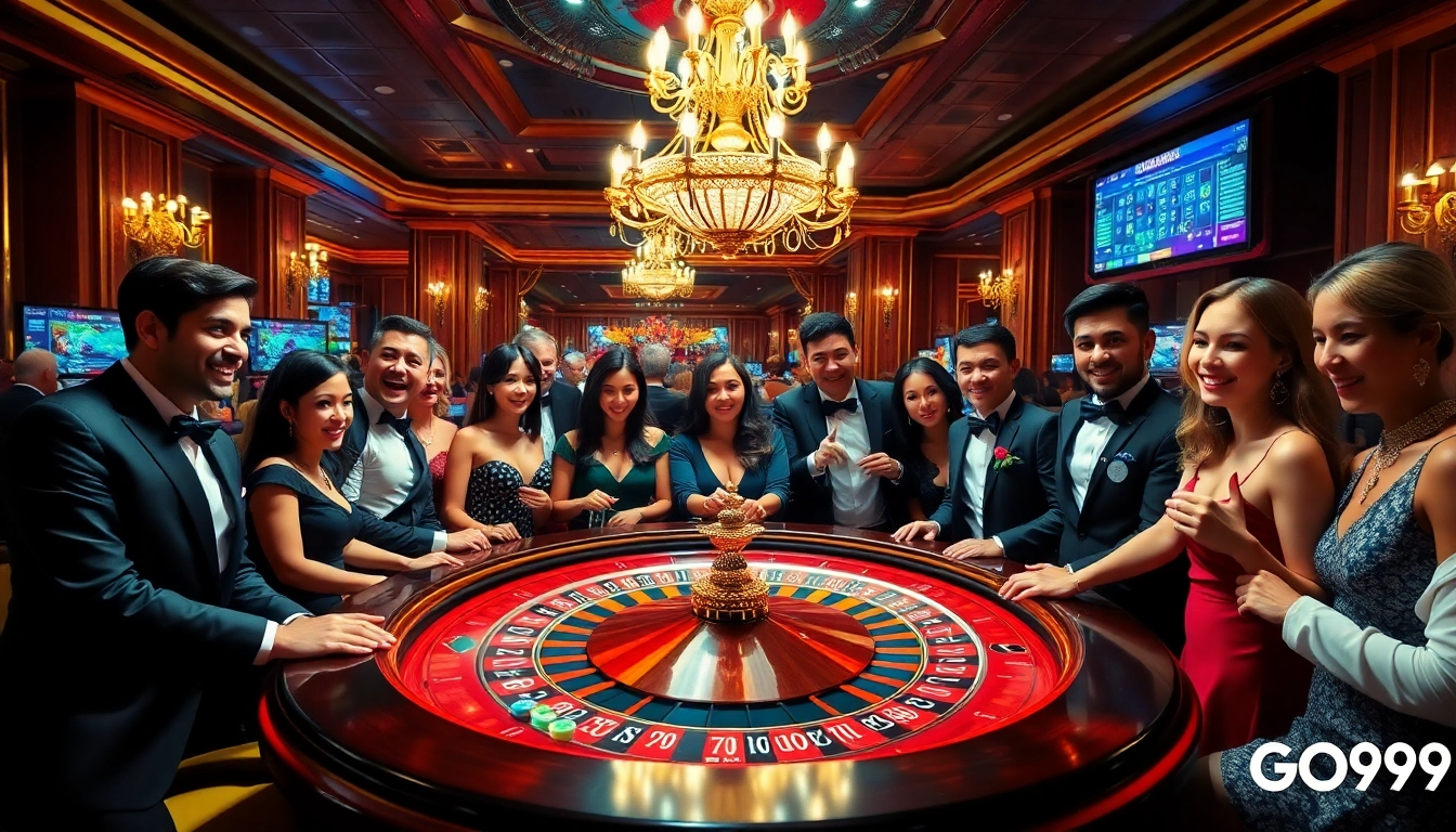 Engaged players at a roulette table showcasing the thrilling atmosphere of https://go999.in.net/ casino gaming.