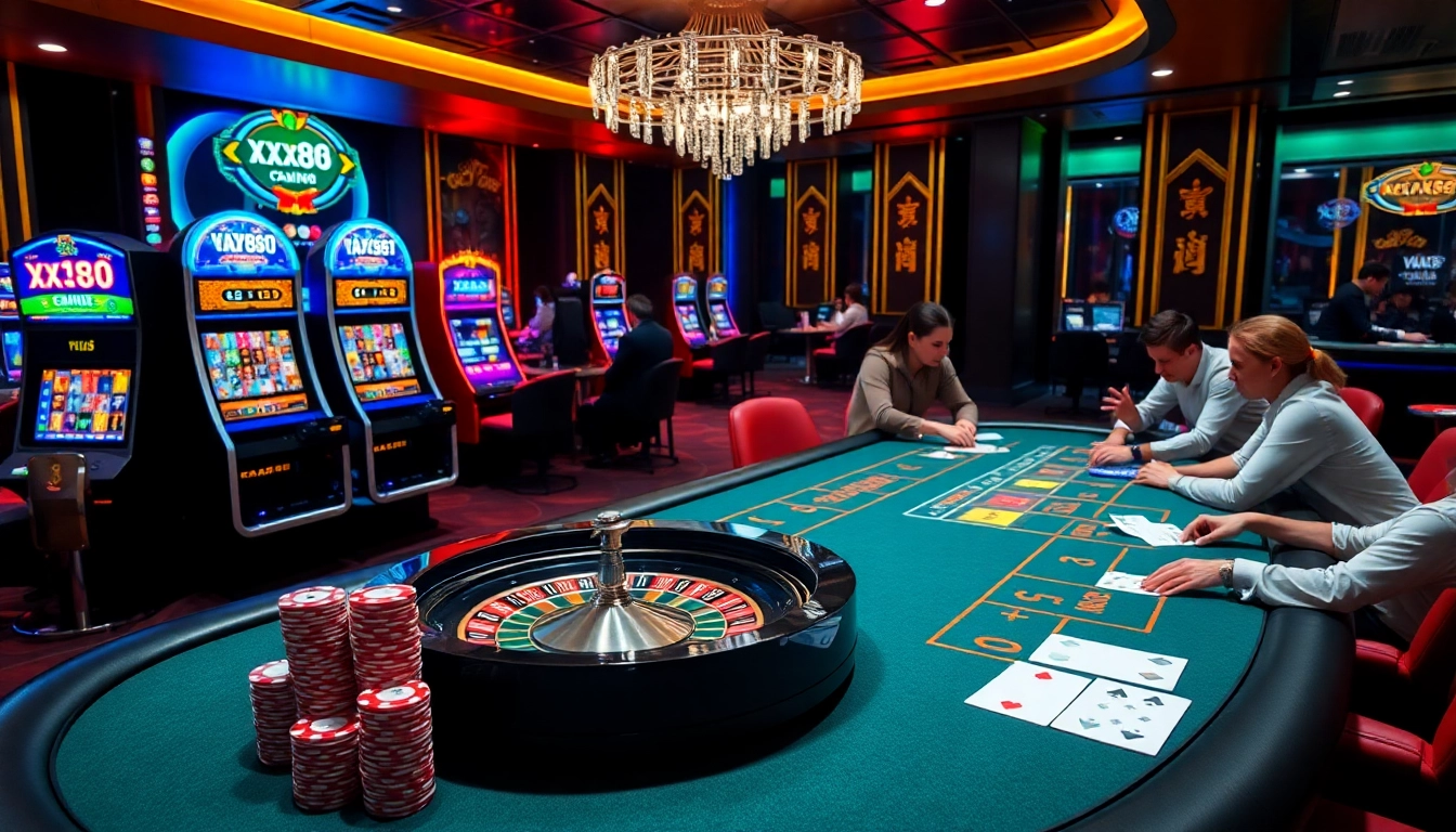 Experience high-stakes poker action and spinning slot reels at xx88 casino.