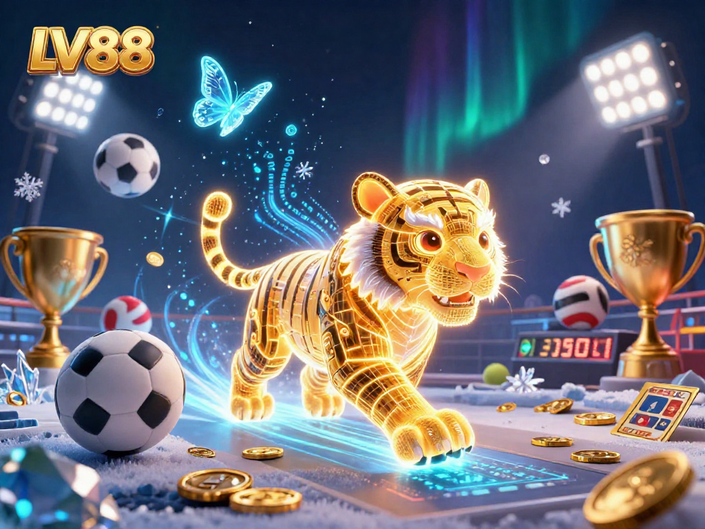 Experience the excitement of LV88 with thrilling sports elements and dynamic casino scenery.