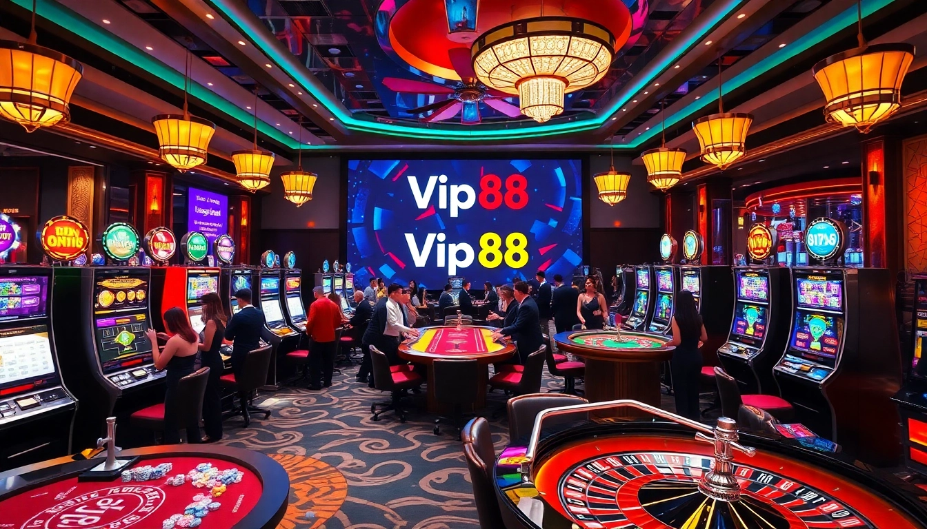 Enjoy the excitement of Vip88 with dynamic casino games and lively atmosphere.